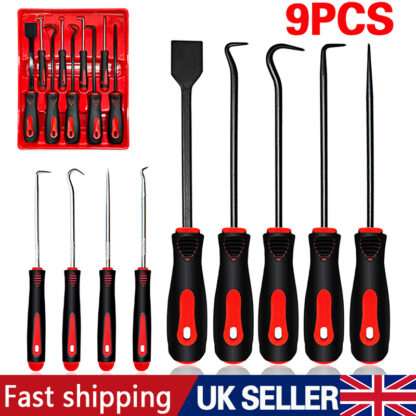 9PCS Profession Scraper Hook And Pick Tool Set O Ring Seal Removal Set&Mini Hook - Image 5