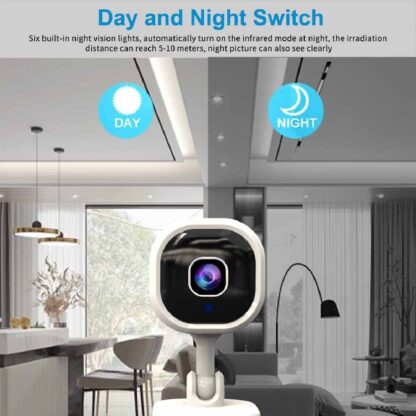 1080P HD Mini Camera Security IP CCTV Wireless WiFi Home Indoor Night Vision Cam - Image 8