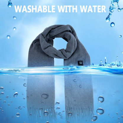 Smart Electric Heated Scarf Winter Neck Warmer Shawl USB Man Woman Designer HS - Image 5