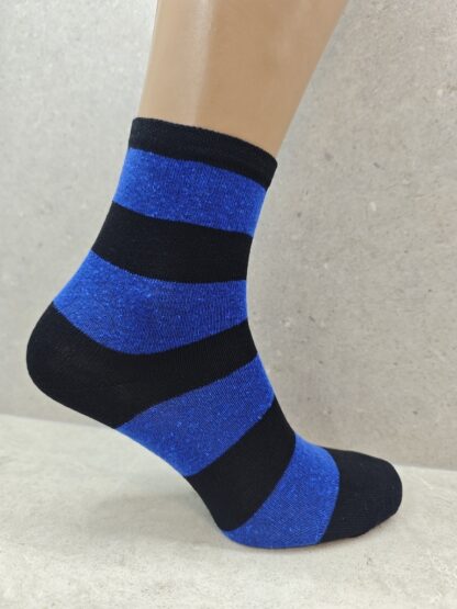 Womens Colourful Striped Socks Pack Of 6 12 24 Pairs - Image 5