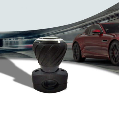 Black Power Steering Wheel Aid Car Truck Lorry Handle Assister Knob Spinner Ball - Image 2