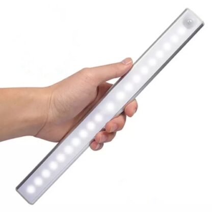 Strip Light LED PIR Motion Sensor USB Rechargeable Magnetic Cabinet Closet Lamp - Image 2