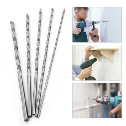 5PC 160MM Extra Long Wood Metal Drill Bit Set Brad Point 2mm 3mm 3.5mm 4mm 5mm - Image 6