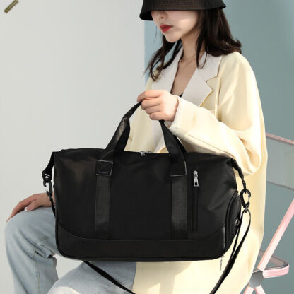 Men Women Gym Duffle Bag Waterproof Large Weekend Travel Sport Holdall Luggage - Image 10