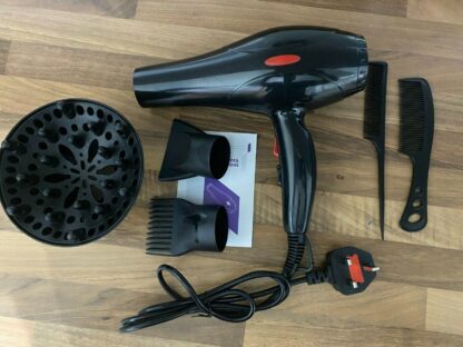 2200W Professional Style Hair Dryer Nozzle Concentrator Blower Pro Salon Heat UK - Image 6