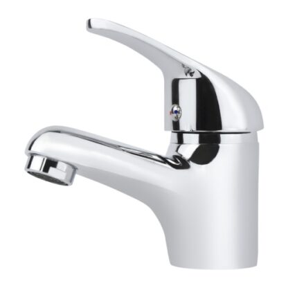 Basin Sink Mixer Taps Waterfall Single Lever Bathroom Mono Cloakroom Tap Fixings - Image 8