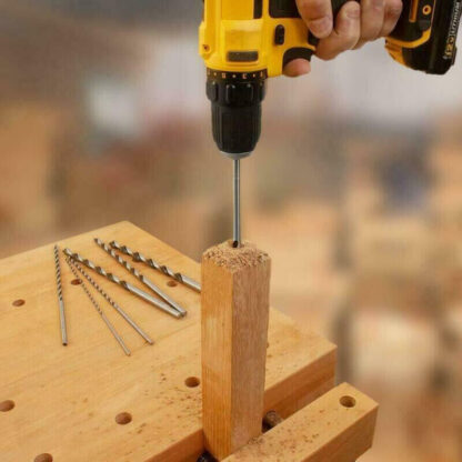 5PC 160MM Extra Long Wood Metal Drill Bit Set Brad Point 2mm 3mm 3.5mm 4mm 5mm - Image 5
