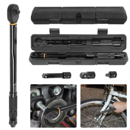 Square Drive Torque Wrench Ratchet 13.6-108.5Nm 10-80Ft-Lb 3 In 1 - Image 2