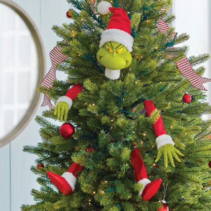 Stuffed Stuck Garland Elf Arm Leg Head Ornaments Christmas Tree Decorations - Image 2