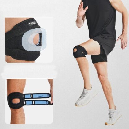 Pressurize Patella Knee Brace Adjustable Patellar Tendon Support Strap & Gel Pad - Image 10