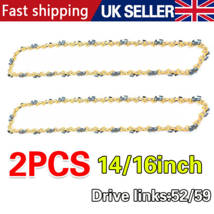 2PCS 14-52 Drive Links Chainsaw Saw Chain Parts Tool Chainsaw Blade 3-8  Pitch - Image 3