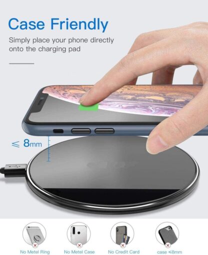 30W Super Fast Wireless Charger Stand Charging For All Phones - Image 5