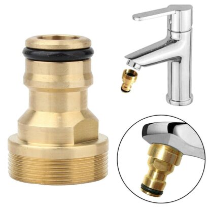 Universal Kitchen Tap Thread Connector Mixer Garden Hose Adaptor Faucet Fitting - Image 3