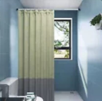 50-410cm Shower Curtain Rail Pole Heavy Duty Extendable Tension Rod No Drilling - Image 6