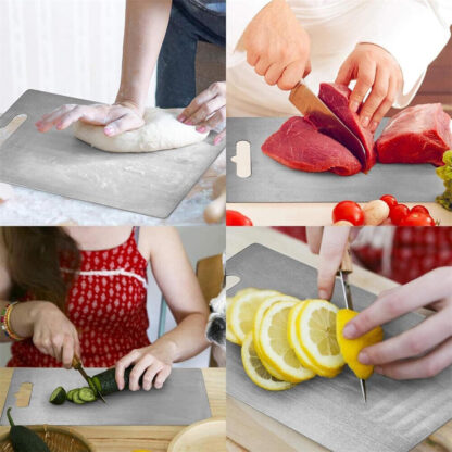 Cutting Board Double-Sided Titanium Cutting Boards For Kitchen Camping - Image 7
