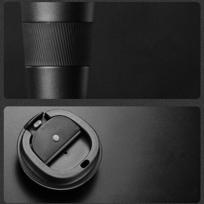 510ML Leakproof Insulated Thermal Travel Stainless Steel Coffee Mug Cup Flask - Image 4