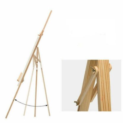 150cm Studio Wooden Easel Display Art Craft Artist Cafe Wedding Painting Stand - Image 5