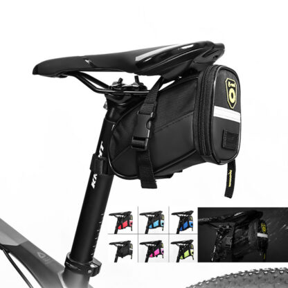Waterproof Saddle Bag, Strap Mount Seat Pack, Bike Seat Bag, Bicycle Saddle Bag, Cycling Bag For Mountain Road Bikes - Image 7