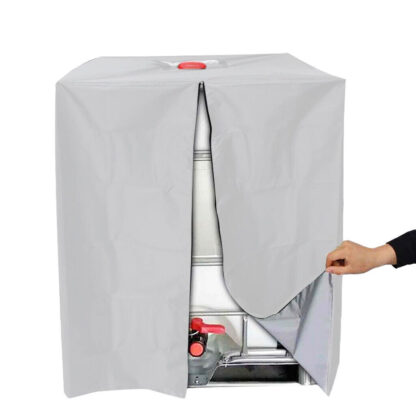 210D Cover Sun Protective Hood Rain Water Tank  IBC Container Foil Cover UK