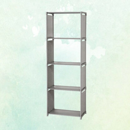 Oxford 4 Cube Bookcase 5 Tier Shelf Display Furniture Storage Unit BooK - Image 3