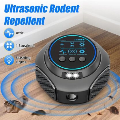 Mosquito Killer Lamp Electric Rechargeable Bug Zapper Fly Insect Trap UV Light - Image 6
