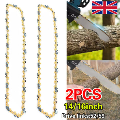 2PCS 14-52 Drive Links Chainsaw Saw Chain Parts Tool Chainsaw Blade 3-8  Pitch - Image 4