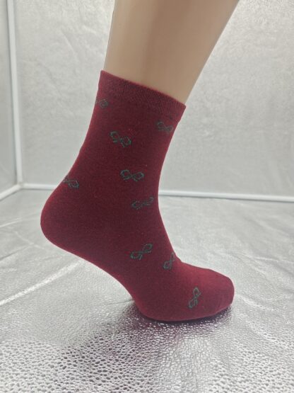 Set Of 6 12 Or 24 Pairs  Womens Colorful Bow Socks - Image 6