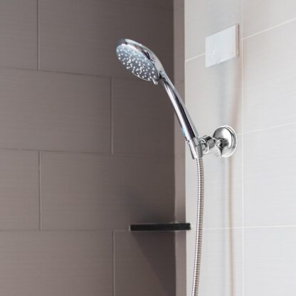 Shower Handset Head Holder Bath Wall Mounted Adjustable Suction Bracket Kit UK - Image 6
