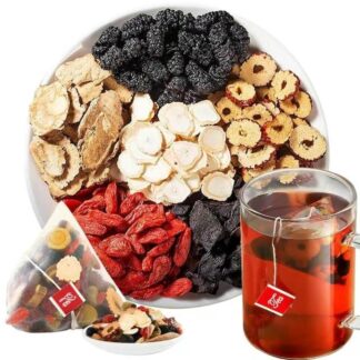 Ginseng Seven Treasures Tea Kidney Tea,  Traditional Chinese Herbal Tea, Natural Organic Kidney Cleanse Detox Tea For Women & Men, 7 Precious Ingredients Formula