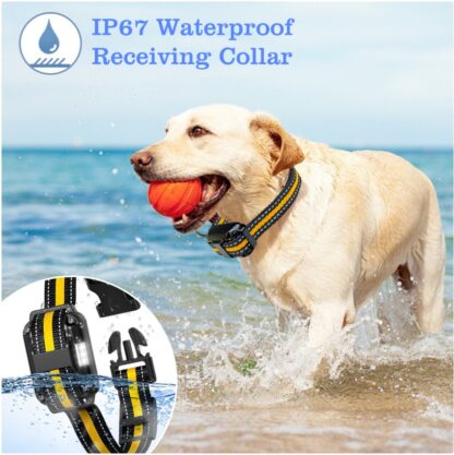 ElDog Pet Training Collar Rechargeable Waterproof Electric Shock Anti Bark R800m - Image 9