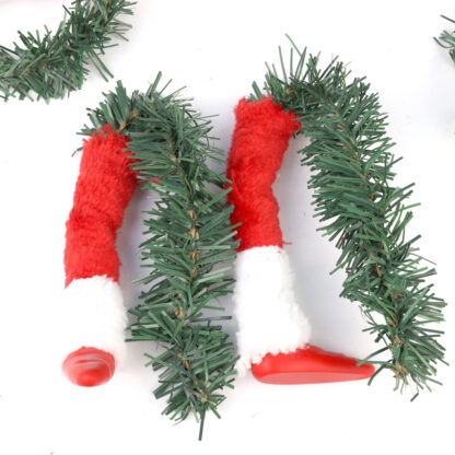 Stuffed Stuck Garland Elf Arm Leg Head Ornaments Christmas Tree Decorations - Image 6