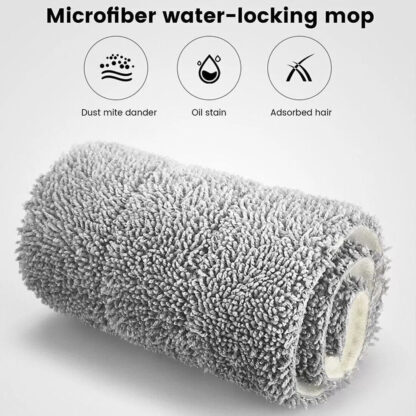 Spray Mop For Floor Cleaning 5 Reusable Microfibre Pads Water Bottle Tank UK - Image 8