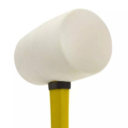 32oz LARGE White Rubber Mallet Hammer MARK FREE Handle UPVC Window Glazing Panel - Image 3