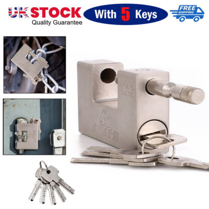 Warehouse Container Lock HEAVY DUTY 94mm Padlock High Security Shutter Lock UK - Image 9