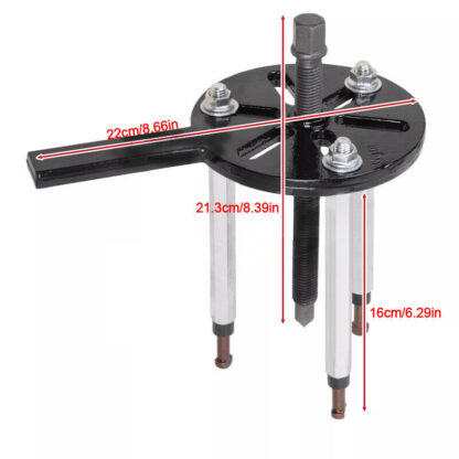 Bearing Disassembly Puller Inner Hole Puller Three-jaw Removal Tool Set And Box - Image 3