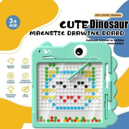 Kids Magnetic Drawing Board Montessori Fine Motor Skill Learning Toy Doodle Gift - Image 3