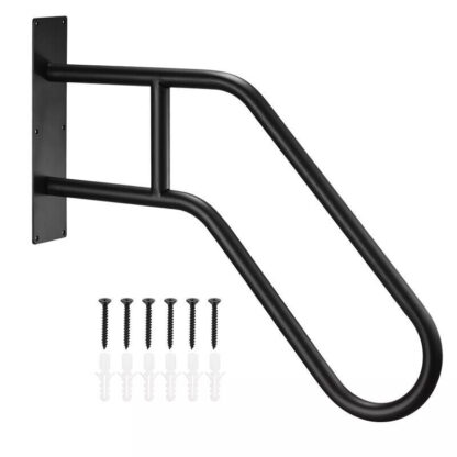 Heavy Duty Non-Slip Handrails For Outdoor 1-3 Step, Wall Mount Stair Hand Rails - Image 6
