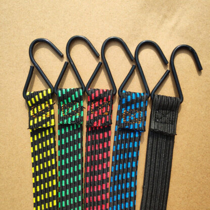 5XHeavy Duty Elastic Luggage Bungee Rope Cords Strap Strong Hook Car&Bike Tie UK - Image 9