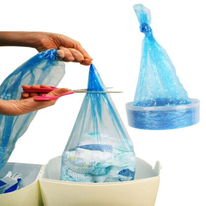 8pcs Nappy Disposal System Refill Cassettes Wrappers Bag Sacks Pack Bin Bags - Image 3