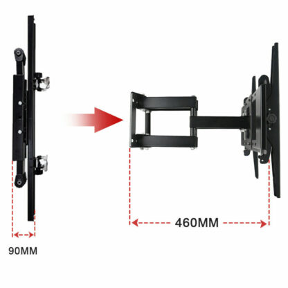 TV Wall Bracket Mount Tilt Swivel  LG 32 40 43 50 55 65 70 Inch - Image 8