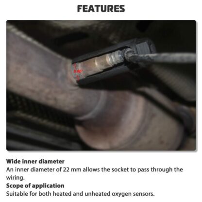 22mm Oxygen Sensor Disassembly Tool Installation Tool Lambda Tool - Image 6