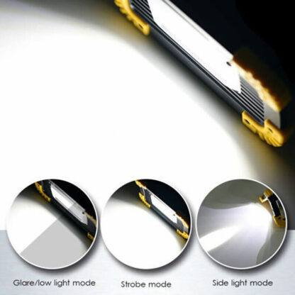 2X LED Work Light USB Rechargeable Torch Inspection Camping Lamp Security Light - Image 2