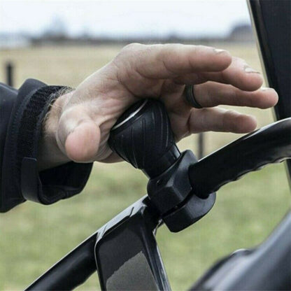Black Power Steering Wheel Aid Car Truck Lorry Handle Assister Knob Spinner Ball - Image 4