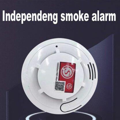2 X Home Fire Alarm Smoke Detector Gas Sensor Twin Pack With Batteries - Image 3