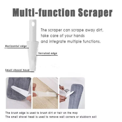 Spray Mop For Floor Cleaning 5 Reusable Microfibre Pads Water Bottle Tank UK - Image 5