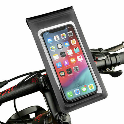 Bicycle Motor Bike 360 Waterproof Phone Case Mount Holder For All Mobile Phones - Image 6