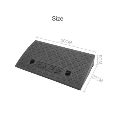 Vehicle Slope Ramp Universal Heavy Duty Rubber Kerb Ramps Car Bikes Threshold - Image 7