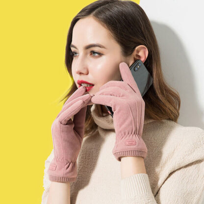 Winter Warm Gloves Touch Screen Waterproof Anti-slip Thermal For Women Ladies - Image 5