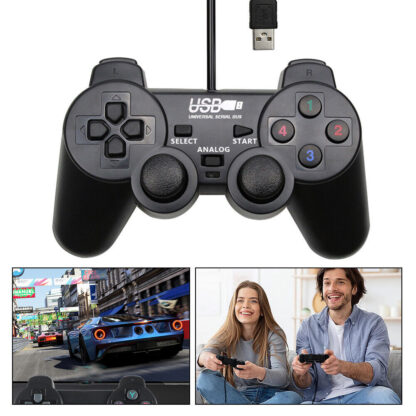 USB Wired Game Controller Gamepad Joystick Joypad For Laptop PC Computer Gaming - Image 8