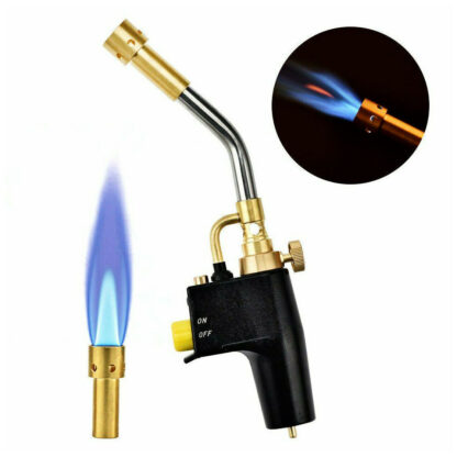 Propane Mapp Gas Blow Torch Welding Soldering Brazing Plumbers Tool 3 Tips GB - Image 7